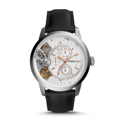 Fossil Men's Townsman Black Strap Automatic Watch ME1164