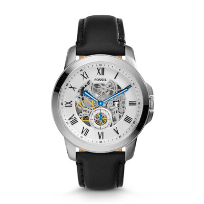 Fossil Men's ME3053 Grant Stainless Steel Automatic Watch with Black