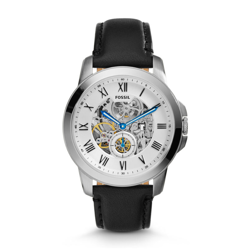 Fossil Men's ME3053 Grant Stainless Steel Automatic Watch with Black