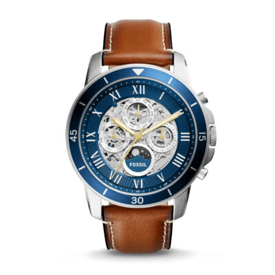 Fossil Men's ME3140 Grant Sport Automatic Luggage Leather