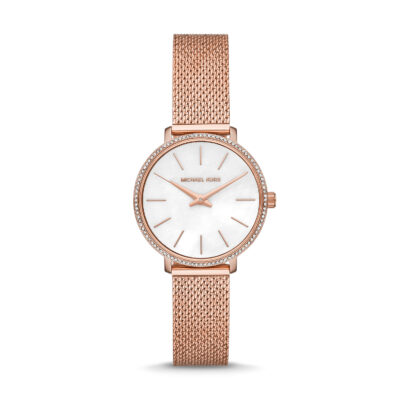 Michael Kors Pyper Quartz Crystal White Dial Ladies Watch MK4588