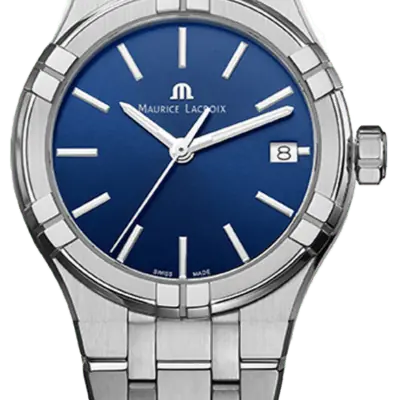 Maurice Lacroix AIKON AI1108-SS002-430-1 Quartz Steel Good ... - Chrono24 - Tia