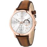 Maserati Watch Quartz Chronograph Mens White Dial Brown Leather Ricordo R8871633002