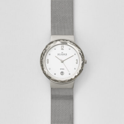 Skagen Watch, Women's Stainless Steel Mesh Bracelet 35mm SKW2004