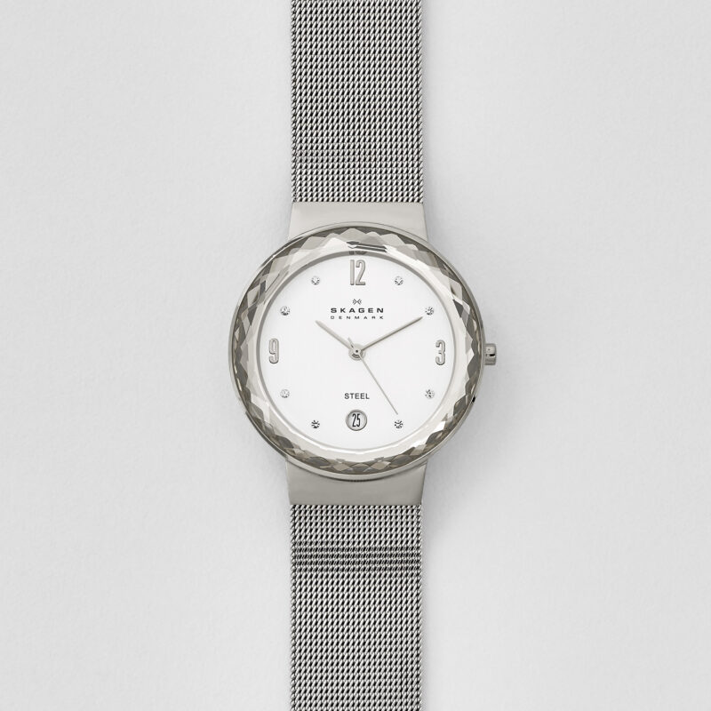 Skagen Watch, Women's Stainless Steel Mesh Bracelet 35mm SKW2004