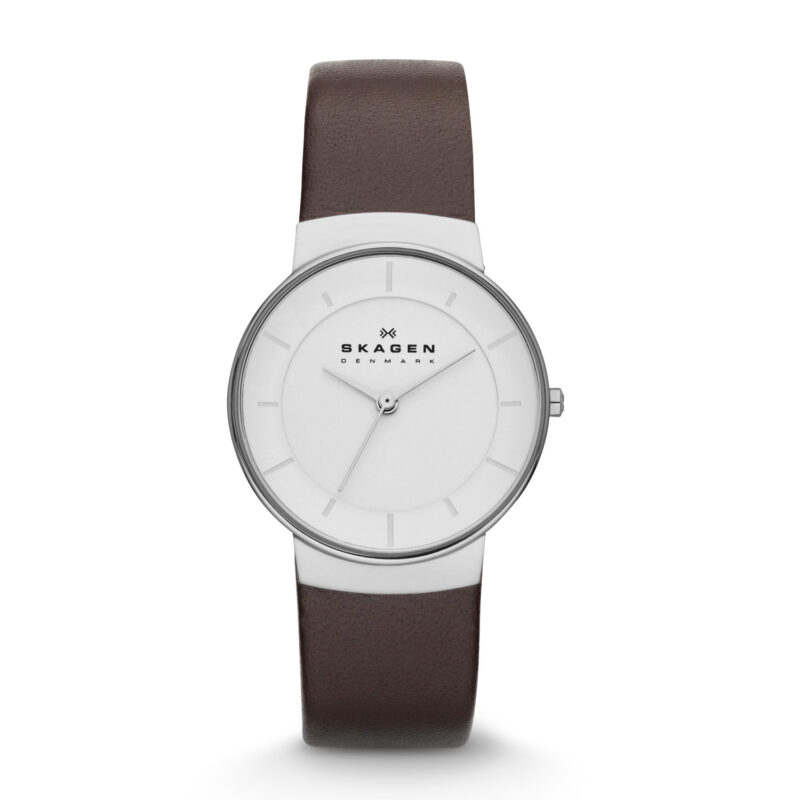Skagen Ladies Brown Leather Watch SKW2058 | Buy Now
