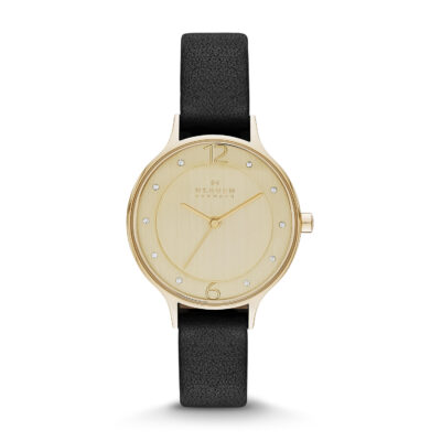 Skagen Women's Black Skagen Anita Crystallized Dial Watch SKW2266