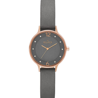 Skagen Women's Grey Skagen Anita Crystallized Dial Watch SKW2267