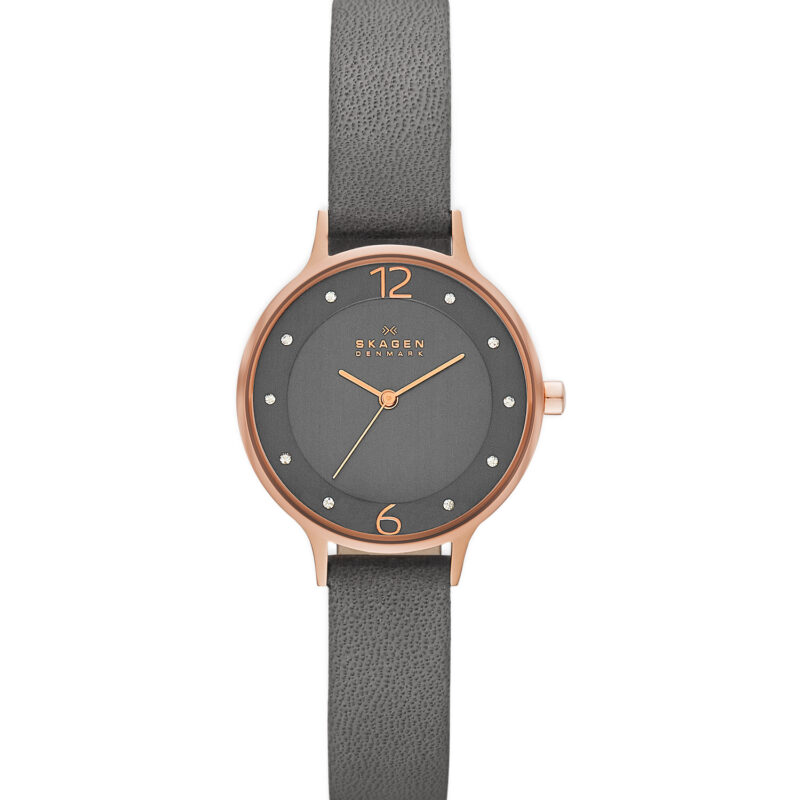 Skagen Women's Grey Skagen Anita Crystallized Dial Watch SKW2267