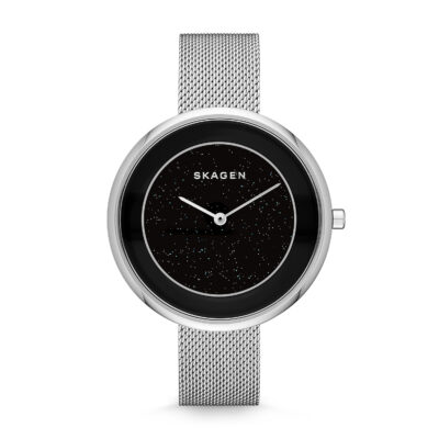 Skagen Gitte Black Dial Quartz Ladies Watch SKW2384Watch