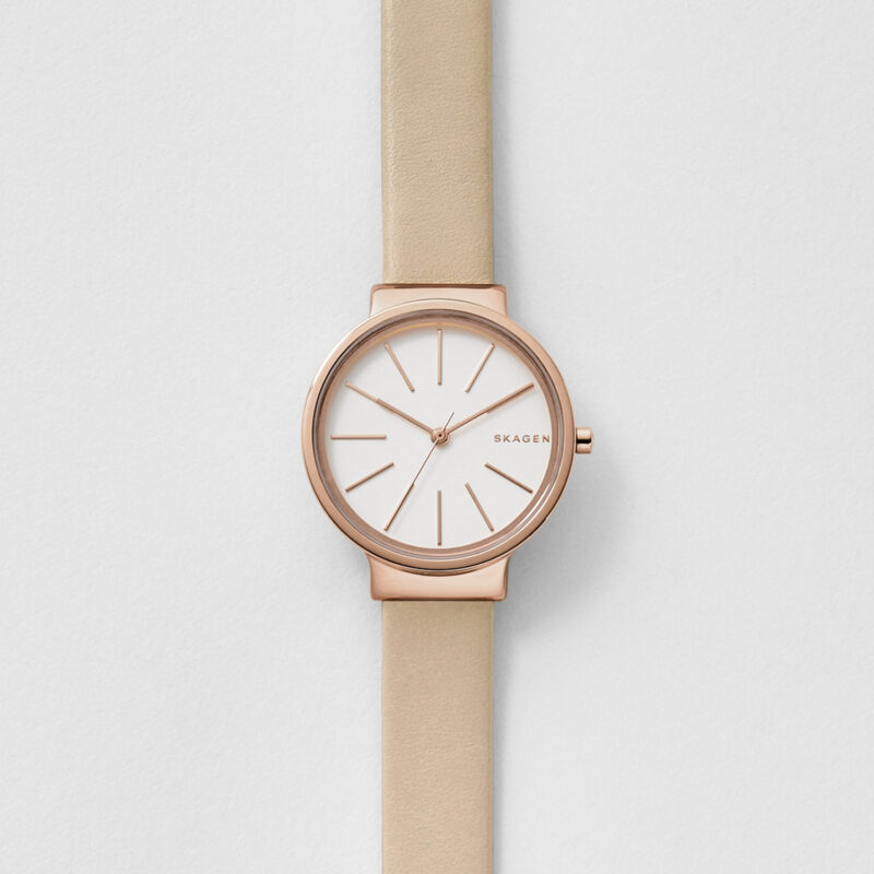 Skagen Ancher White Dial Ladies Watch SKW2481