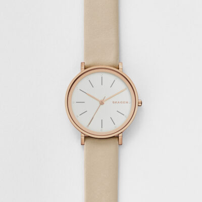 Skagen Women's Skagen Hald Tan Leather Strap Watch SKW2489 -