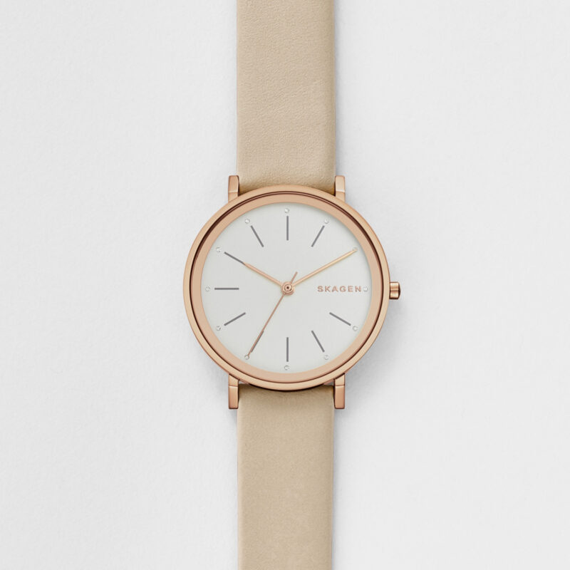 Skagen Women's Skagen Hald Tan Leather Strap Watch SKW2489 -