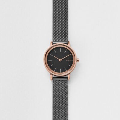 Skagen Women's Skagen Hald Gunmetal Mesh Strap Watch SKW2492