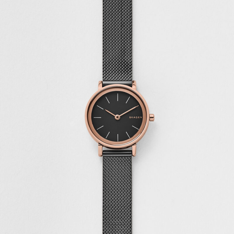 Skagen Women's Skagen Hald Gunmetal Mesh Strap Watch SKW2492