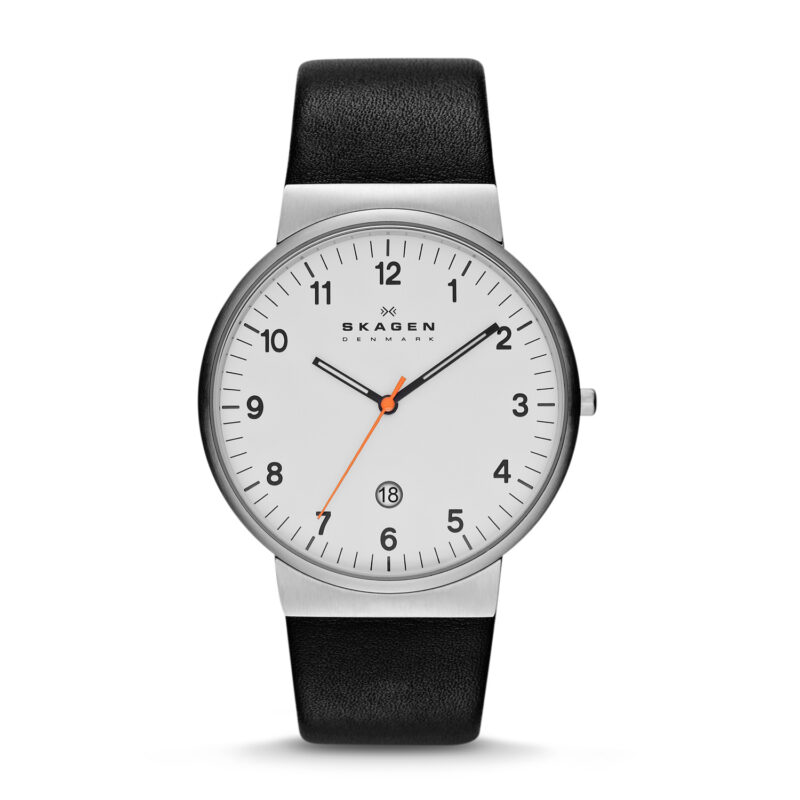 Men's Skagen Ancher Date Display Black Watch SKW6024
