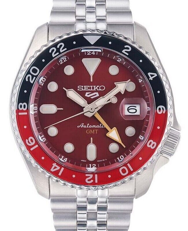 Seiko Gmt Passion Red Limited Edition 5 Sports SSK031K1