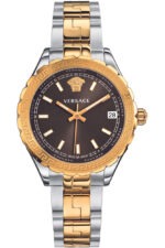 Versace Hellenyium Quartz Brown Dial Ladies Watch V12040015