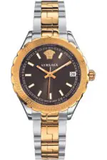 Versace Hellenyium Quartz Brown Dial Ladies Watch V12040015 - Tia