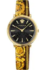 Versace V-Circle VBP130017 Black Dial Sapphire Crystal Women's Watch - eBay - Tia