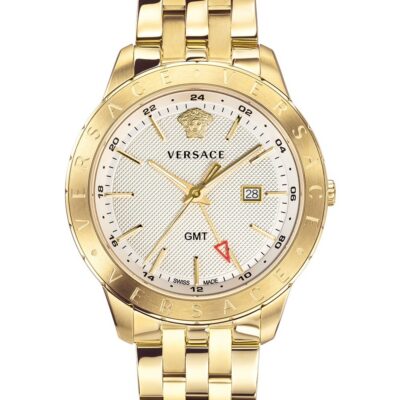 Versace Univers Quartz White Dial Men's Watch VEBK00518