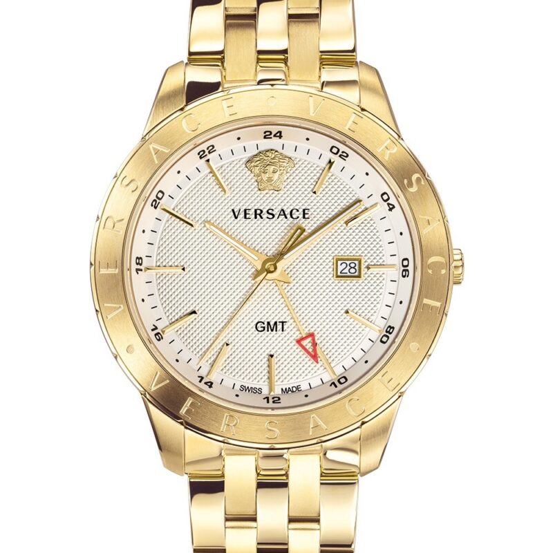 Versace Univers Quartz White Dial Men's Watch VEBK00518