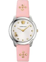 Versace Watch VELR00119 Ladies Steel 39mm Silver Dial Pink ...