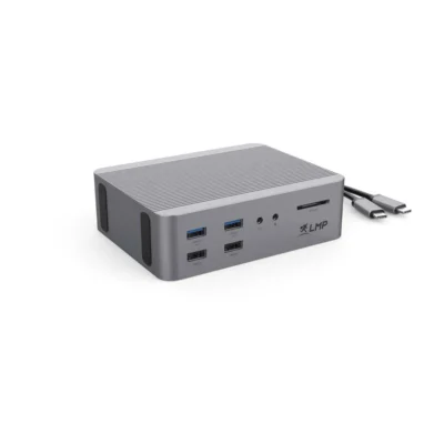 Lmp Usb4 Superdock 2 15-port Usb4 Docking Station - Space Grey