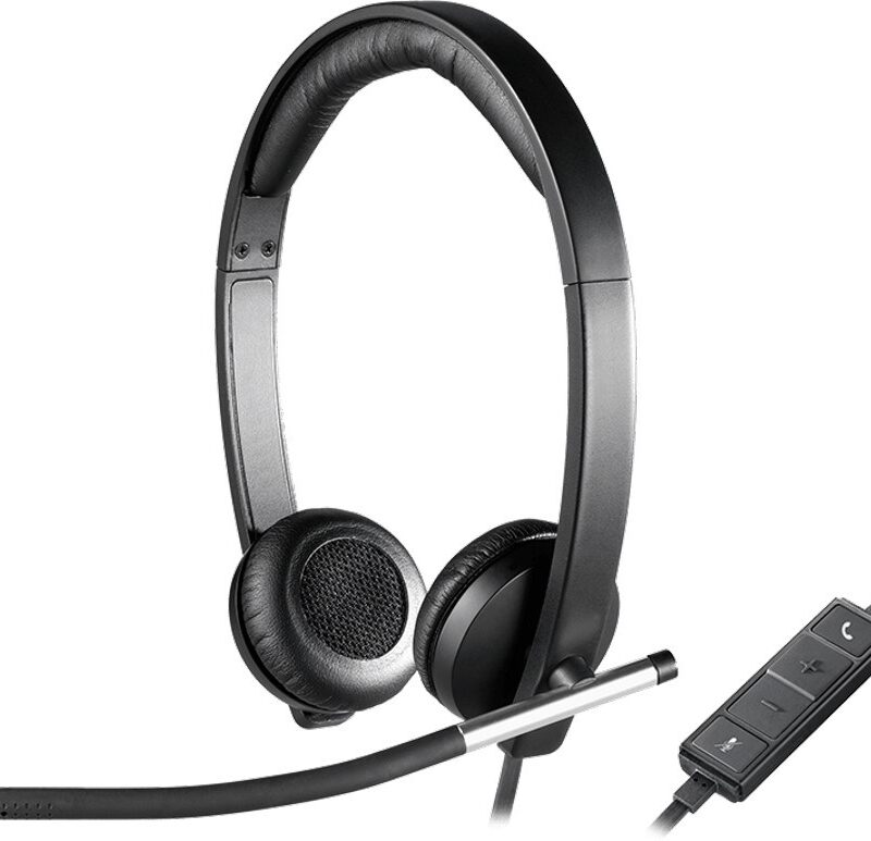 Logitech Vc - Headset H650e Stereo (double Ear) Usb