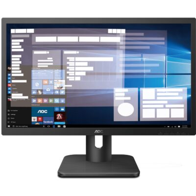 Aoc Monitor 19.5”  Hd+ 1600x900  Hdmi  Vga  Vesa  Flicker Free Low Blue Mode  Internal Power Supply 3yr Warranty
