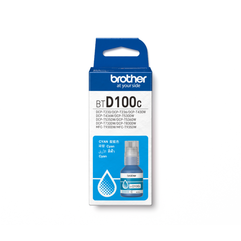 Brother Cyan Ink for DCP-T230/DCP-T430W/DCP-T530DW/DCP-T536DW/DCP-T730DW/DCP-T830DW/MFC-T930DW