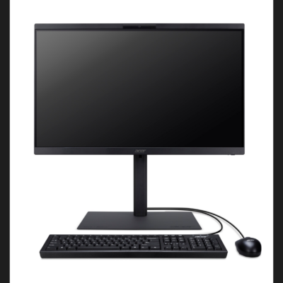 Acer Aio Vz4734gt 23.8" Fhd Non-touch Intel Core U7 265 Processor 16gb Ddr5 Memory 512gb Ssd M.2 Pcie Wi-fi 6e And Bluetooth 5.3 Tpm 2.0 Sd Card Reader Integrated 5.0 Mp+ir Webcam With 2 Stereo Microphones Usb Keyboard & Mouse Incl. Windows 11 Professional 3 Year Onsite Warranty