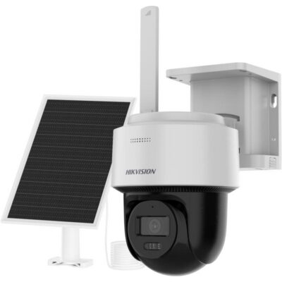 Hikvision 4mp 24/7 Solar 4g Pt Camera  2.8mm  Ir/wl Up To 30m  Supports Two-way Audio  Smart Tracking