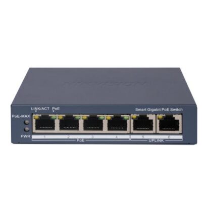 4ports L2  Smart Managed  4 Gigabit Rj45 Poe Ports  2 Gigabit Rj45 Port
