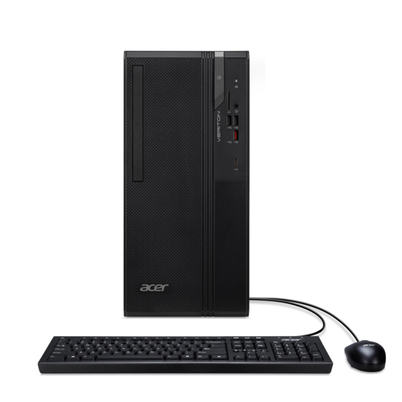 Acer Dt 16l Vs2735g 300w Intel Core U5 225 8gb Ddr5 Memory 512gb Ssd Wifi 6e +bt 5.3 Internal Speakers Usb Kb And Mouse Windows 11 Pro 3 Yrs Osw