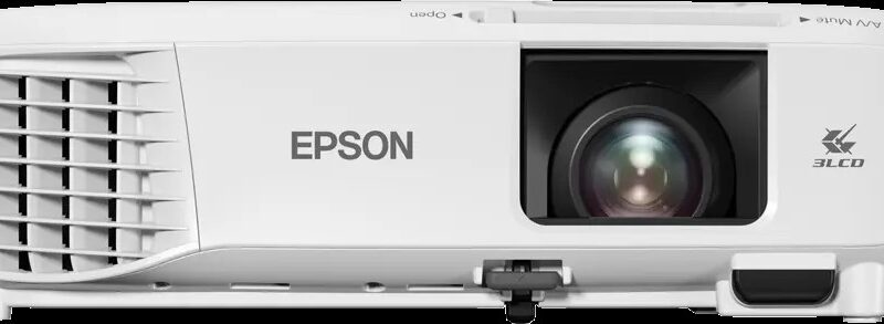 Epson 3800lm Wxga 1280x800 16:10 Lamp Usb 2vga 2hdmi Rs-232c Wi-fioptional Lan Nobag White Mobile/install
