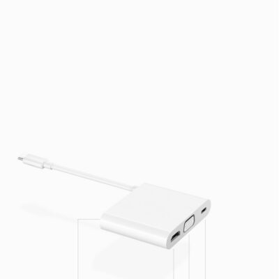 Set Multiple Outputs With One Device. This Docking Station Supports Hdmi  Vga  Usb-a  And Usb-c To Meet The Needs Of Your Data Transmission  Projection  Charging And Other Multi-scene Needs. Simple And Easy To Use.