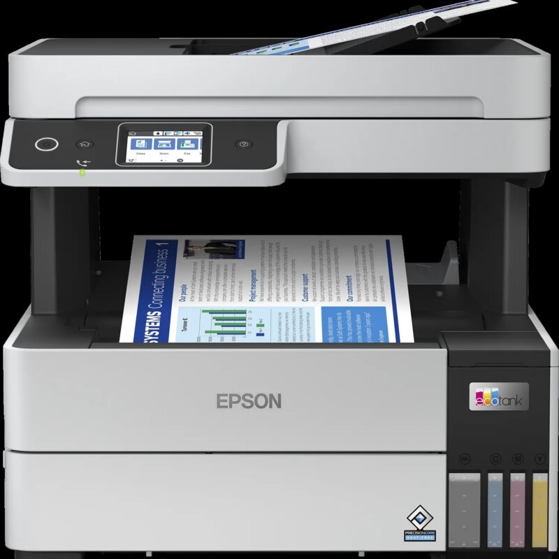 Epson 37ppm Mono 23ppm Colour A4 Print Scan Copy Fax USB Wi-Fi