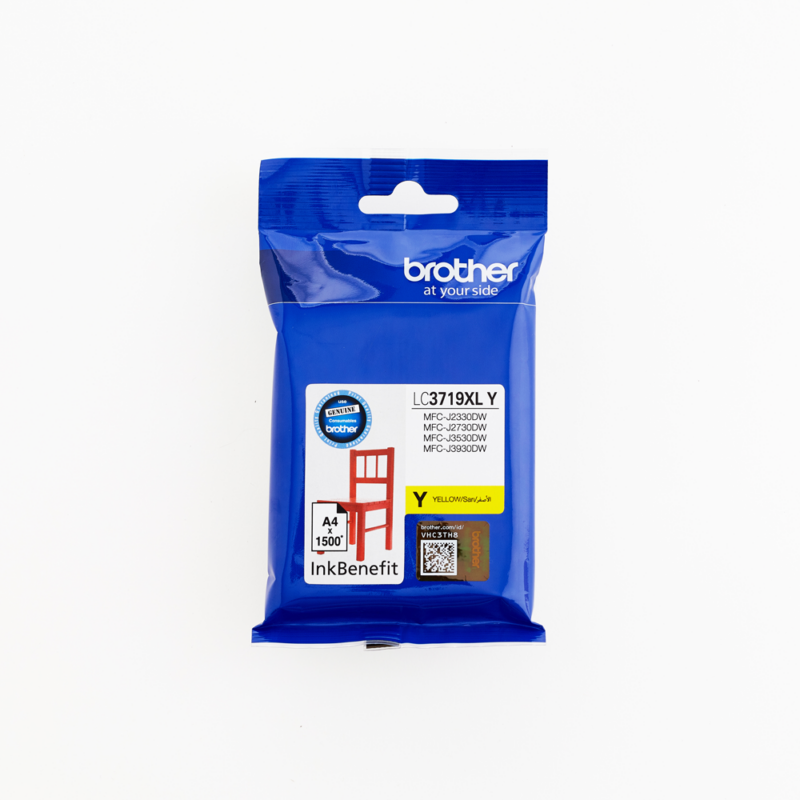 Brother High Yield Yellow Cartridge for MFCJ3530/MFCJ3930/MFCJ2330DW/MFCJ2730DW