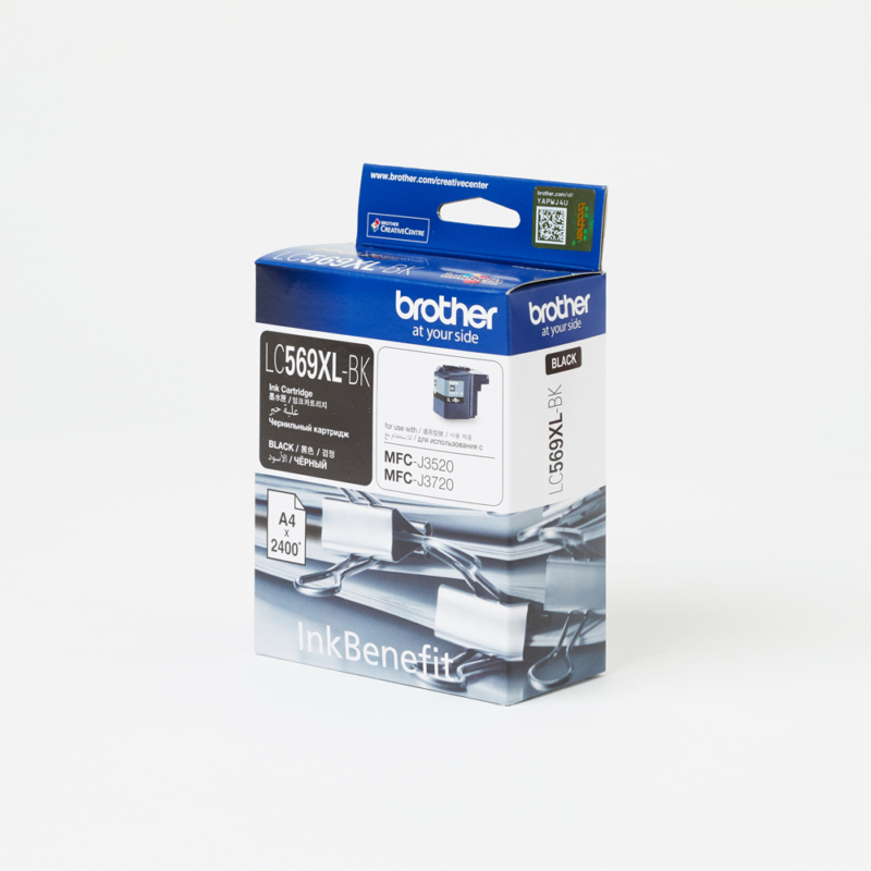 Brother High Yield Black Cartridge for MFCJ3520/MFCJ3720