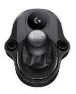 Logitech Driving Force Shifter – Gaming Shifter – G-series Racing Wheel Accessory – Black Leather