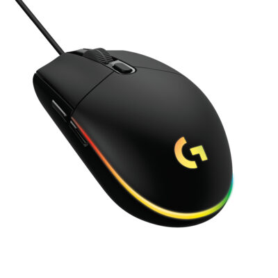 Logitech G203 Lightsync – Gaming Mouse – Wired Usb – Black