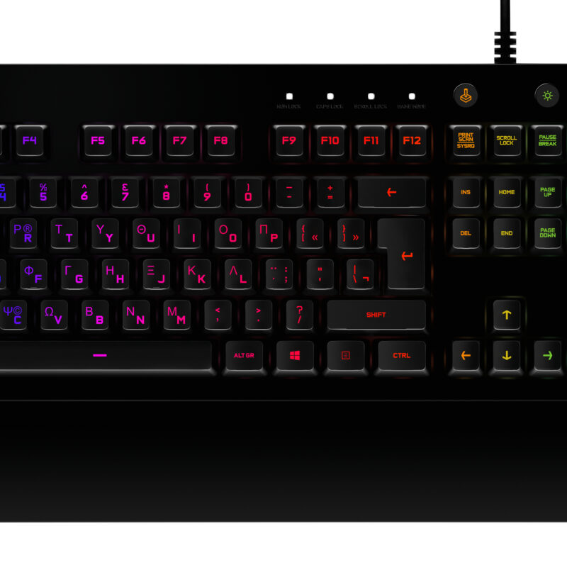 Logitech G213 Prodigy – Gaming Keyboard – Wired Usb – Black- Backlighting Rgb Logitech G213 Prodigy – Gaming Keyboard – Wired Usb – Black- Backlighting Rgb