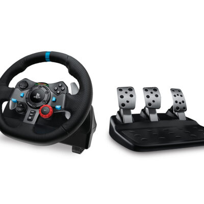 Logitech G29 Driving Force Racing Wheel – Gaming Accessory – Playstation4 And Playstation5 – Stainless Steel Paddle And Hand Stitched Leather Wheel