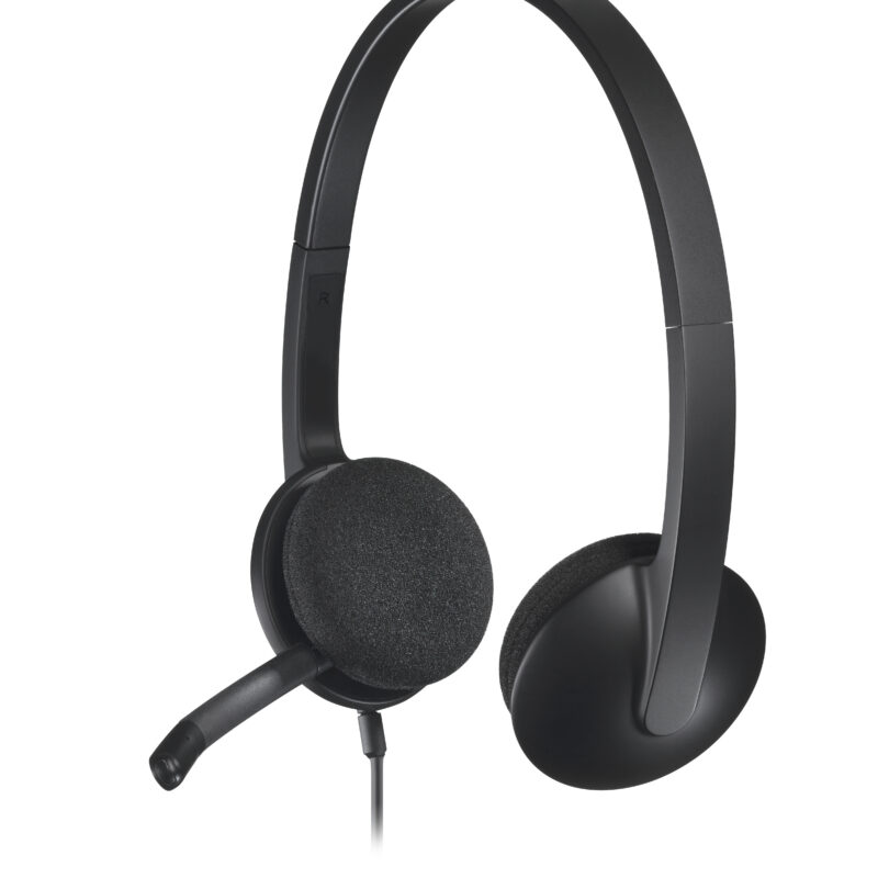 Logitech H340 - Stereo Headsets - Black - Usb