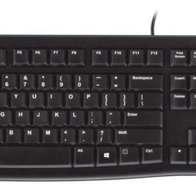 Logitech K120 - Wired Keyboard - Black - Usb