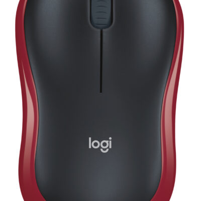 Logitech M185 - Wireless Mouse - Red