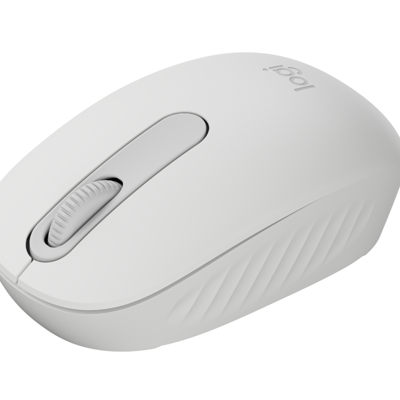 Logitech M196 - Wireless Mouse - Off-white - Bluetooth