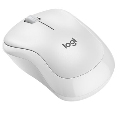 Logitech M240 - Wireless Mouse - Off-white - Bluetooth