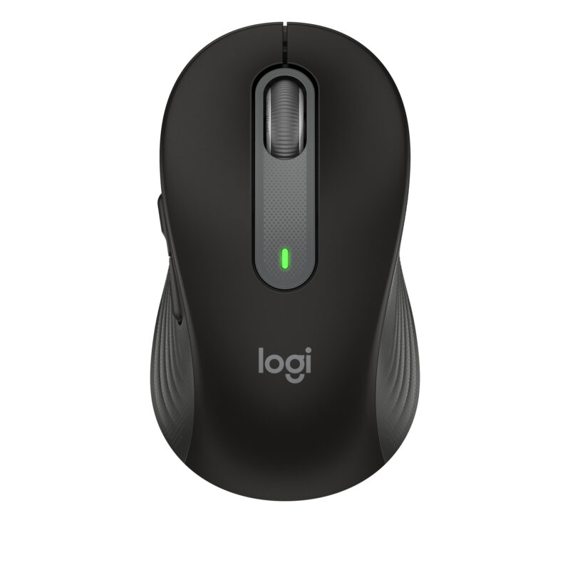 Logitech M650 - Signature Wireless Mouse - Graphite - Bluetooth